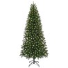 Sapin de Noël artificiel avec 300 LED Vert 240 cm PE et PVC 544098544098