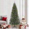 Sapin de Noël artificiel avec 300 LED Vert 210 cm PE et PVC 544099544099