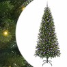 Sapin de Noël artificiel avec 300 LED Vert 210 cm PE et PVC 544099544099