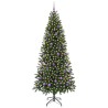 Sapin de Noël artificiel avec 300 LED Vert 210 cm PE et PVC 544099544099