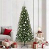 Sapin de Noël artificiel avec 300 LED Vert 210 cm PE et PVC 544100544100