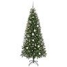 Sapin de Noël artificiel avec 300 LED Vert 210 cm PE et PVC 544100544100