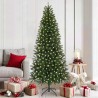 Sapin de Noël artificiel avec 300 LED Vert 180 cm PE et PVC 544104544104