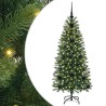 Sapin de Noël artificiel avec 150 LED Vert 120 cm PE et PVC 544105544105