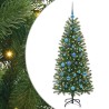 Sapin de Noël artificiel avec 150 LED Vert 150 cm PE et PVC 544106544106