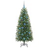 Sapin de Noël artificiel avec 150 LED Vert 150 cm PE et PVC 544106544106