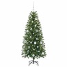 Sapin de Noël artificiel avec 150 LED Vert 150 cm PE et PVC 544107544107