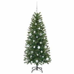 Sapin de Noël artificiel avec 150 LED Vert 150 cm PE et PVC 544107544107