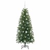 Sapin de Noël artificiel avec 150 LED Vert 150 cm PE et PVC 544107544107