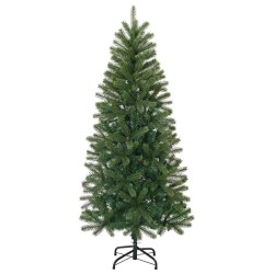 Sapin de Noël artificiel avec 150 LED Vert 150 cm PE et PVC 544107544107