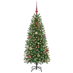 Sapin de Noël artificiel avec 150 LED Vert 150 cm PE et PVC 544108544108