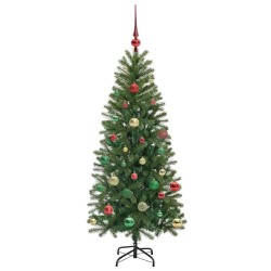 Sapin de Noël artificiel avec 150 LED Vert 150 cm PE et PVC 544108544108