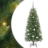 Sapin de Noël artificiel avec 150 LED Vert 150 cm PE et PVC 544109544109