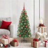 Sapin de Noël artificiel avec 150 LED Vert 120 cm PE et PVC 544110544110