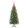 Sapin de Noël artificiel avec 150 LED Vert 120 cm PE et PVC 544110544110