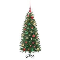 Sapin de Noël artificiel avec 150 LED Vert 120 cm PE et PVC 544110544110