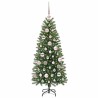 Sapin de Noël artificiel avec 150 LED Vert 120 cm PE et PVC 544111544111