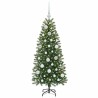 Sapin de Noël artificiel avec 150 LED Vert 120 cm PE et PVC 544112544112