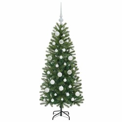 Sapin de Noël artificiel avec 150 LED Vert 120 cm PE et PVC 544112544112