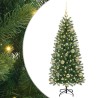 Sapin de Noël artificiel avec 150 LED Vert 120 cm PE et PVC 544113544113