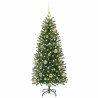 Sapin de Noël artificiel avec 150 LED Vert 120 cm PE et PVC 544113544113