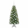 Sapin de Noël artificiel avec 150 LED Vert 120 cm PE et PVC 544114544114