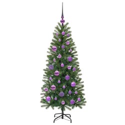Sapin de Noël artificiel avec 150 LED Vert 120 cm PE et PVC 544115544115