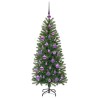 Sapin de Noël artificiel avec 150 LED Vert 120 cm PE et PVC 544115544115