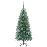 Sapin de Noël artificiel avec 150 LED Vert 120 cm PE et PVC 544116544116