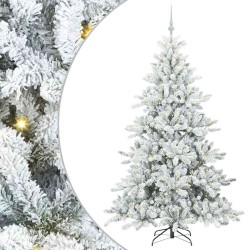 Sapin de Noël Artificiel à Branches Articulées Blanc 180 cm 544118544118
