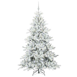 Sapin de Noël Artificiel à Branches Articulées Blanc 180 cm 544118544118