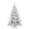 Sapin de Noël Artificiel à Branches Articulées Blanc 180 cm 544118544118