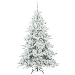 Sapin de Noël Artificiel à Branches Articulées Blanc 180 cm 544119544119