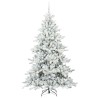 Sapin de Noël Artificiel à Branches Articulées Blanc 180 cm 544119544119