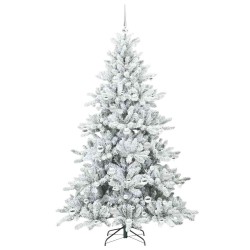 Sapin de Noël Artificiel à Branches Articulées Blanc 180 cm 544119544119