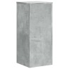 Supports pour plantes 2 pcs gris béton bois d'ingénierie 544129544129