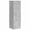 Supports pour plantes 2 pcs gris béton bois d'ingénierie 544132544132