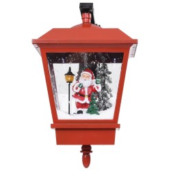 Lampe murale de Noël lumières LED et Père Noël Rouge 40x27x45cm 544139544139