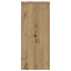 Supports pour plantes 2 pcs chêne artisanal bois d'ingénierie 544142544142