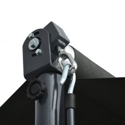 Auvent sur pied 300 x 300 cm Anthracite 544164544164