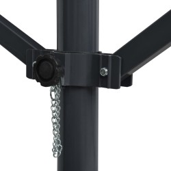 Auvent sur pied 300 x 300 cm Anthracite 544164544164