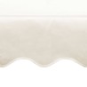 Auvent sur pied 600 x 300 cm Crème 544170544170