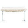 Auvent sur pied 500 x 300 cm Crème 544171544171