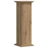 Support pour plantes 33x33x100 cm bois d'ingénierie 544176544176