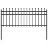 Clôture en anneau Tilburg Noir 200 x 130 cm 544183544183