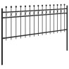 Clôture en anneau Tilburg Noir 200 x 130 cm 544183544183