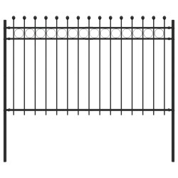 Clôture en anneau Tilburg Noir 544185544185