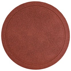 Pierre de marchage 6 pcs Rouge Ø 44 x 2 cm Caoutchouc 544195544195