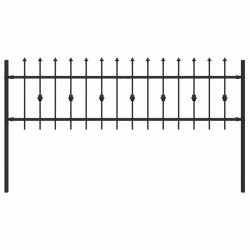 Clôture à Pointe Asten Noir 544198544198