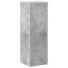 Support pour plantes gris béton 33x33x100 cm bois d'ingénierie 544206544206